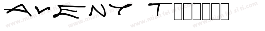 Aveny T字体转换